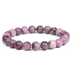 Labradorite Round Bead Bracelet for Men & Women (8mm)