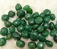 Store Polished Green Jade Tumble | Natural Imperial stone