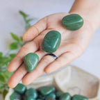 Store Polished Green Jade Tumble | Natural Imperial stone