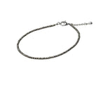 Pyrite Faceted Seed Bead Bracelet with Lobster Clasp – Natural Pyrite Crystal Bracelet for Men & Women, Adjustable Jewelry Gift