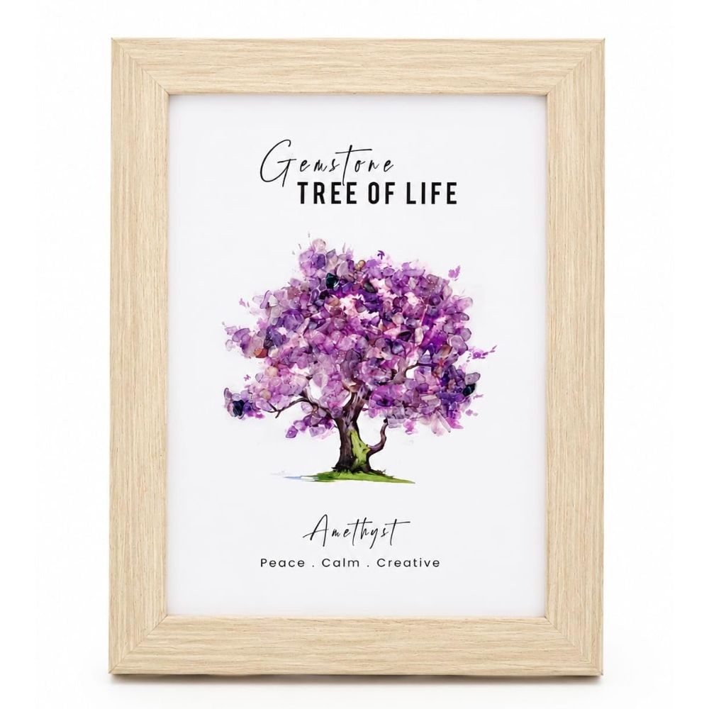 Amethyst Tree of Life Frame