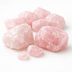 Natural Raw Rose Quartz Stone (Love Stone/Heart Crystal)