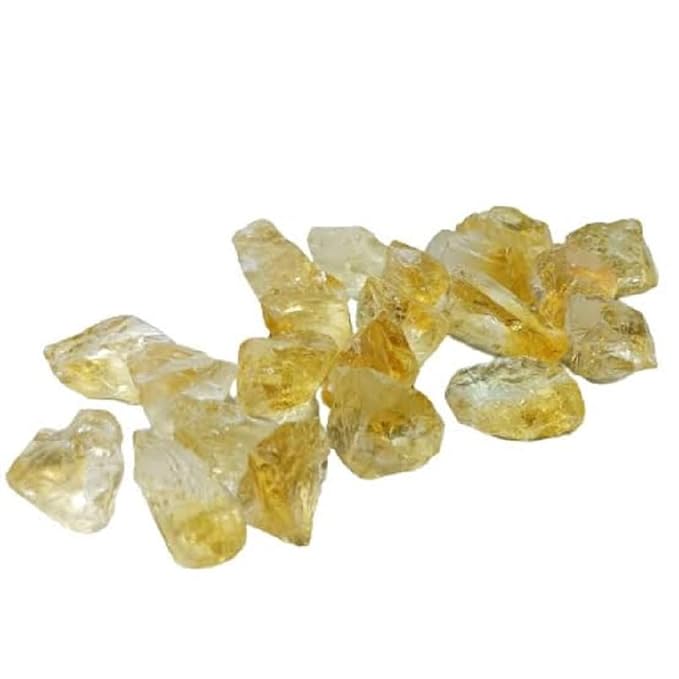 Natural Heated Raw Citrine Stone (Merchant’s /Sun Stone) (100gm)