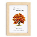 MYSTICNEST Baltic Amber Tree of Life Frame