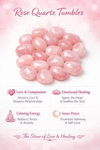 Rose Quartz Tumble Stone (50g)