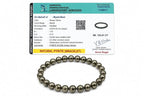 Pyrite Round Bead Bracelet for Men & Women (8mm)