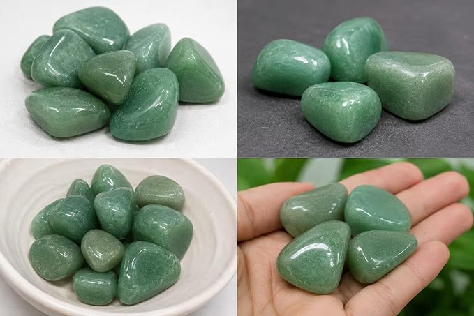 Green Aventurine tumbles (50gm) | Lucky & Gambler’s Stone |