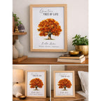 MYSTICNEST Baltic Amber Tree of Life Frame