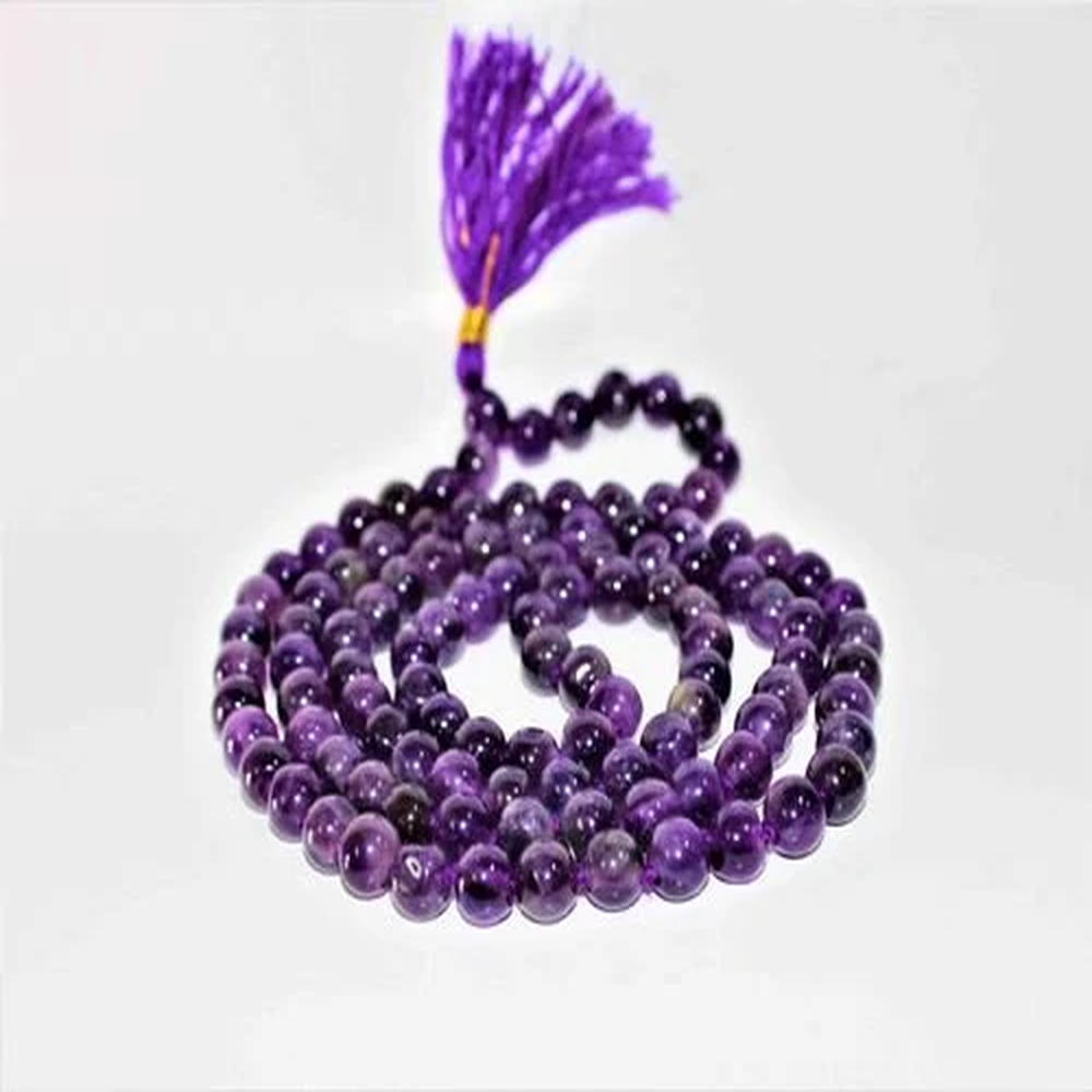Amethyst Mala 108 Beads