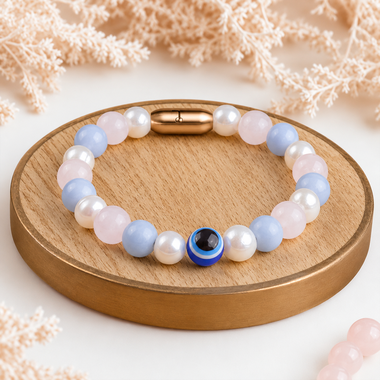 Aura Shield Bracelet With Magnet Lock