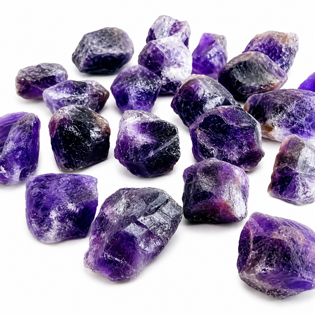 Natural Raw Amethyst Stone (Sobriety Stone/Spiritual Protector)