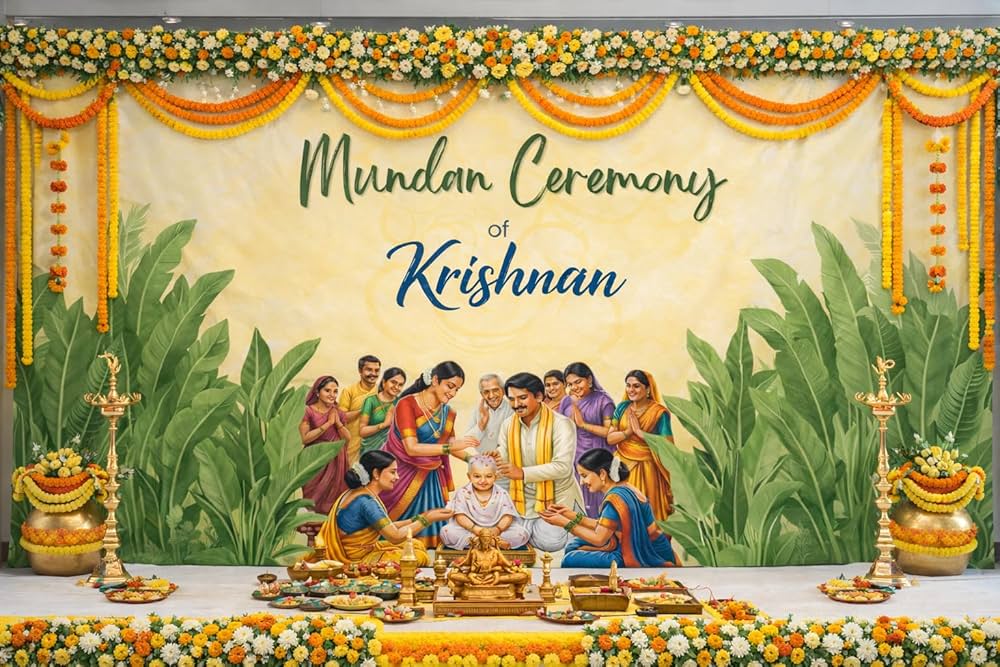 Mundan or Chudakarana Ceremony